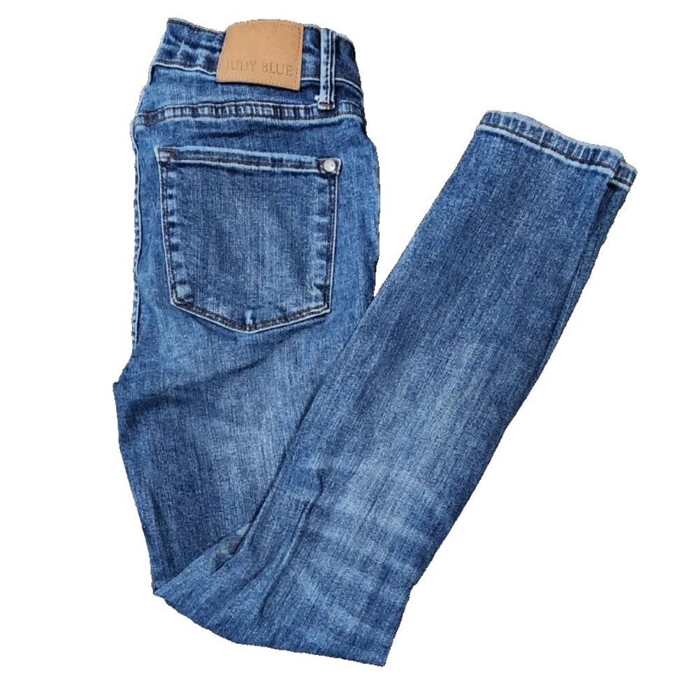 Judy Blue Skinny Distressed Jeans Size 5‎